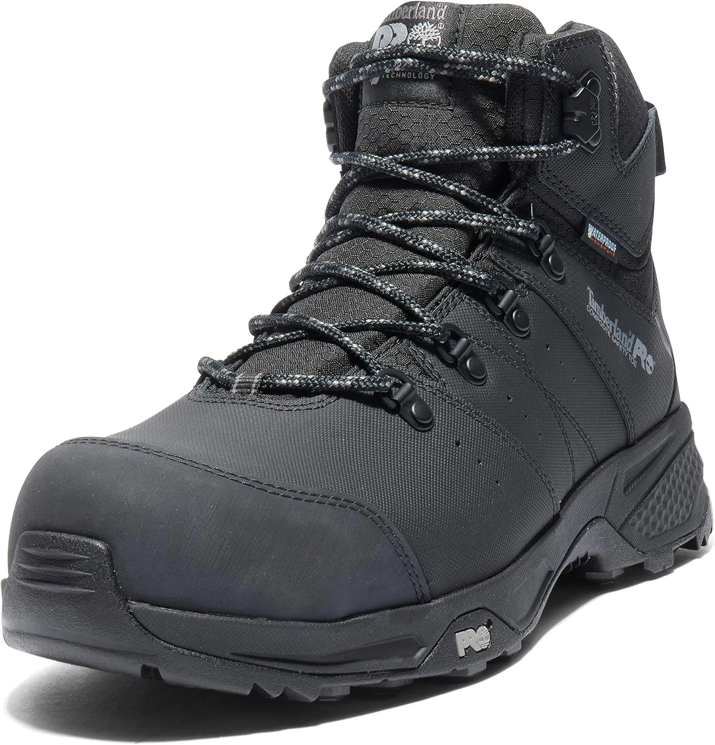Timberland PRO Men's Switchback 6 Inch Composite Safety Toe Waterproof Industrial Hiker Work Boot