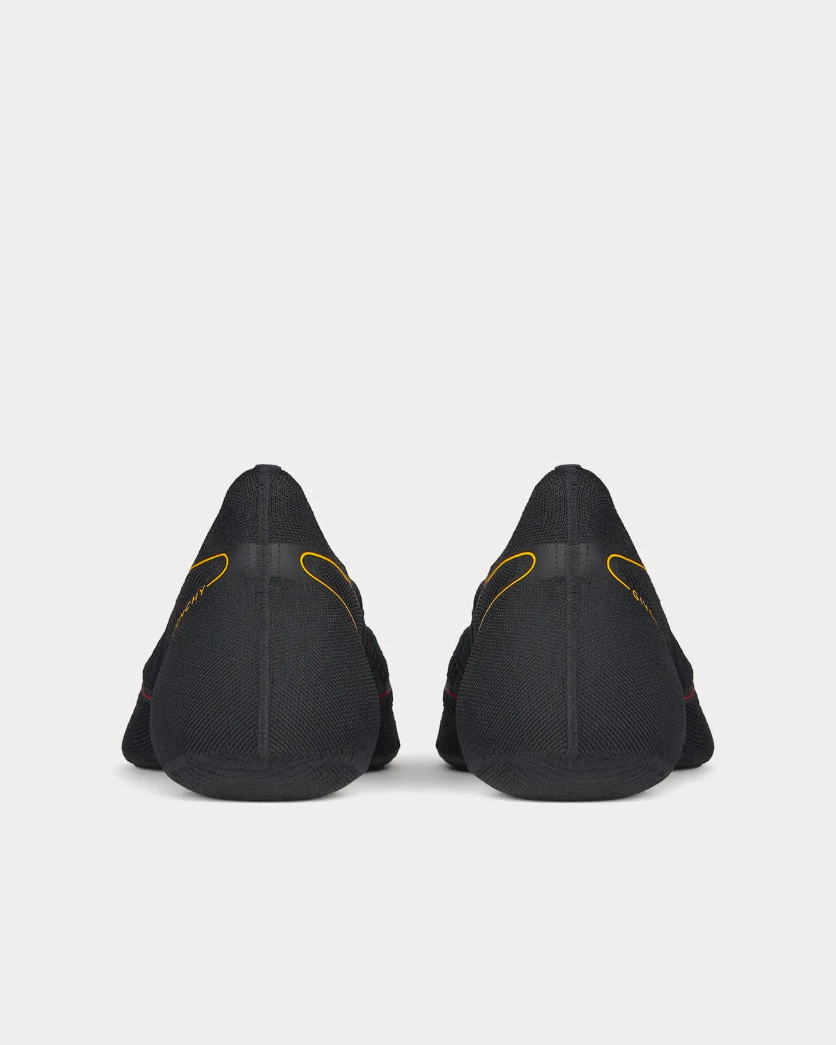 TK-360  Mesh Black / Yellow Slip On Sneakers