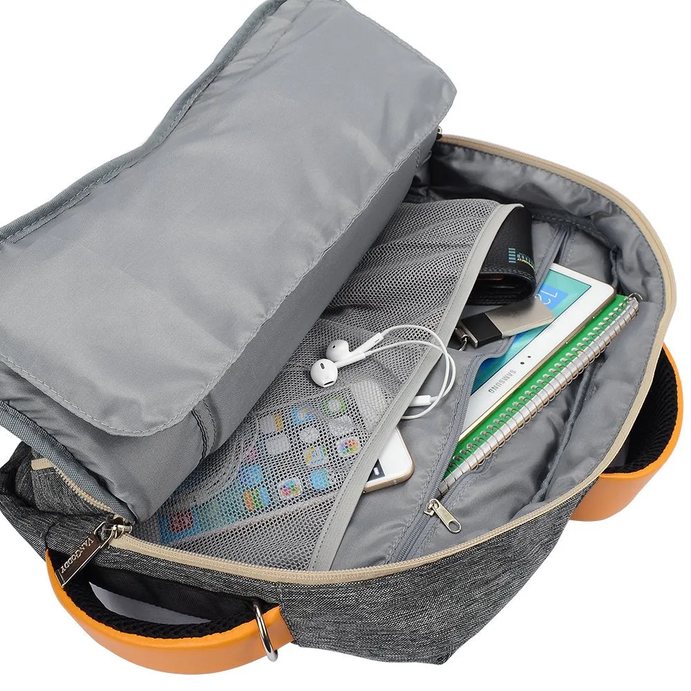 VG Hybrid Bag for MacBook, Surface, ASUS Transformer Elite, Dell Inspiron XPS, Acer Aspire, HP Pavilion Slate, Toshiba Satellite, Lenovo ThinkPad IdeaPad Miix, Samsung Series up to 12.5 inch , Gray