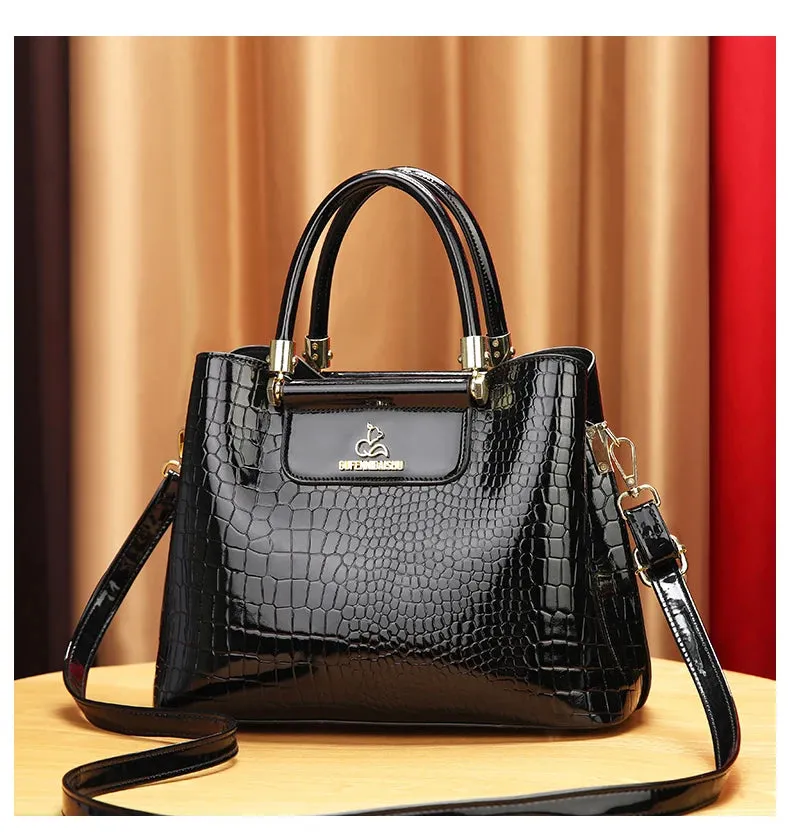 Vintage Senior Printed Women's Handbag