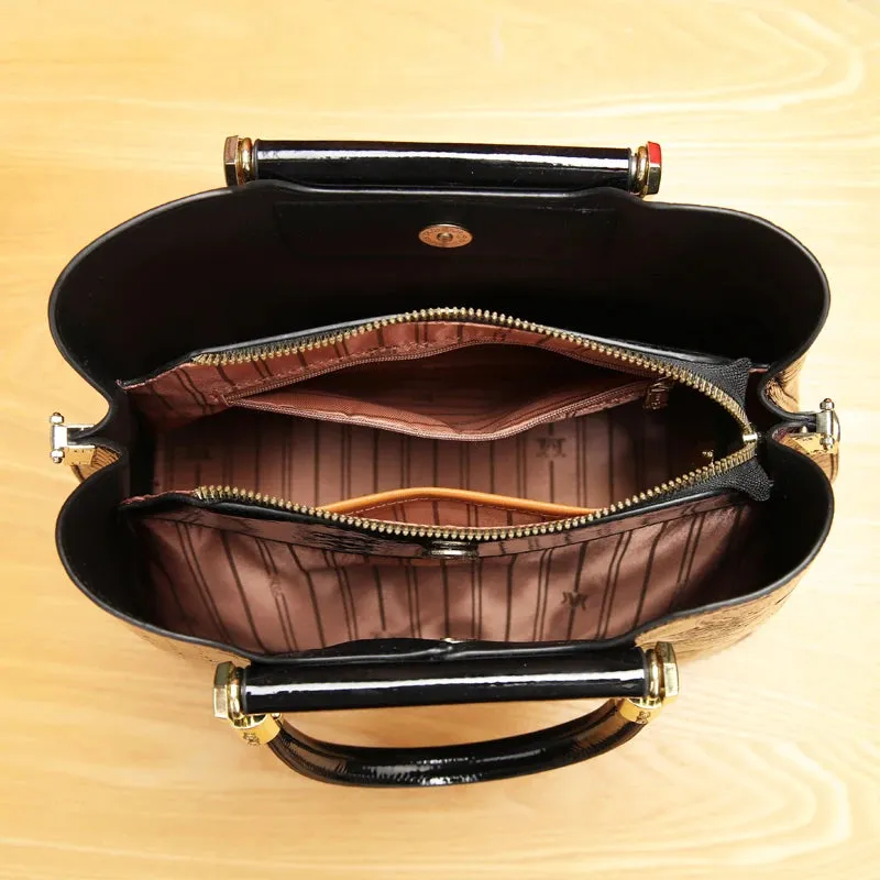 Vintage Senior Printed Women's Handbag
