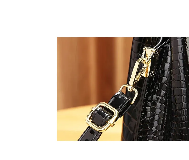 Vintage Senior Printed Women's Handbag