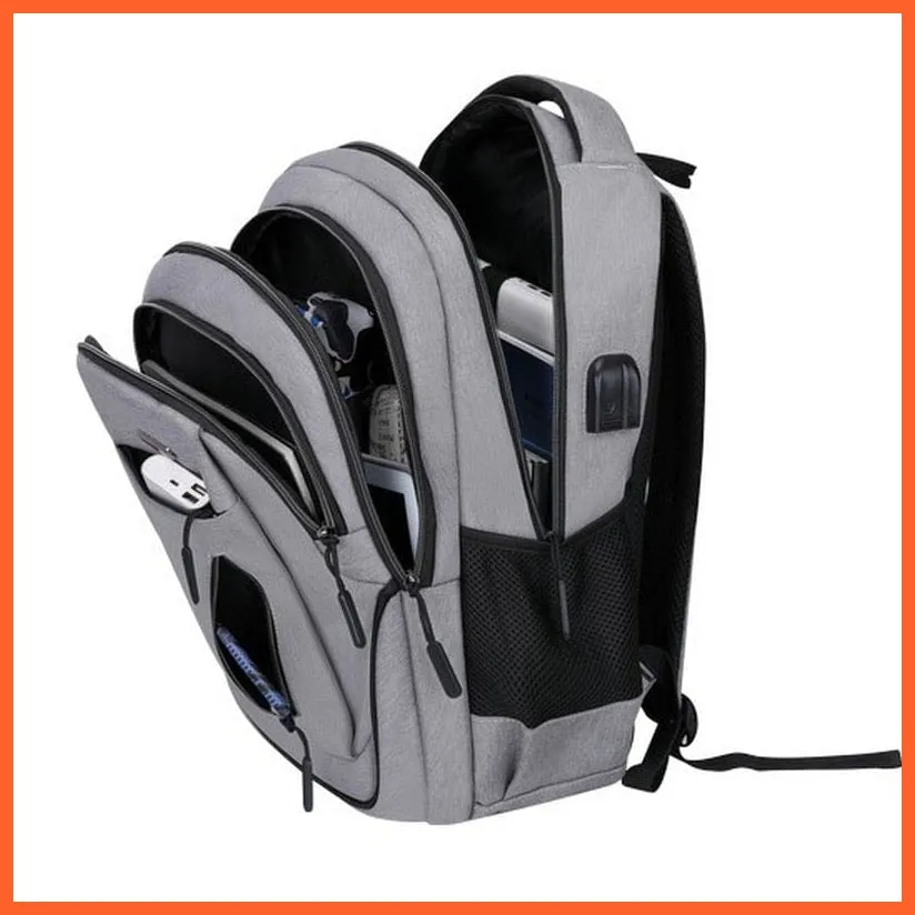 Waterproof Laptop Backpack With Various Compartments