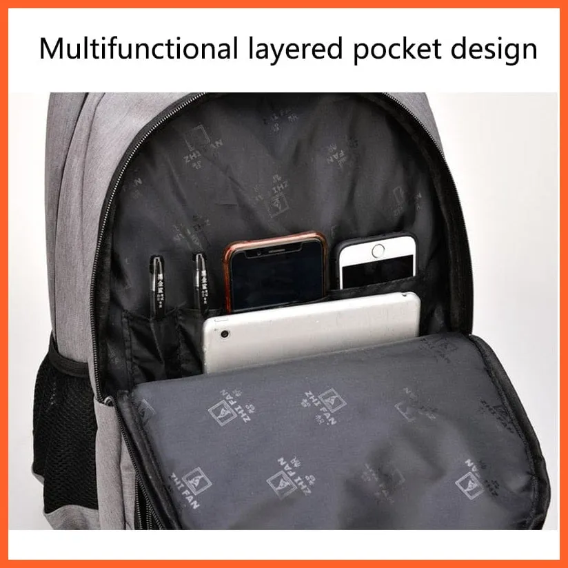Waterproof Laptop Backpack With Various Compartments