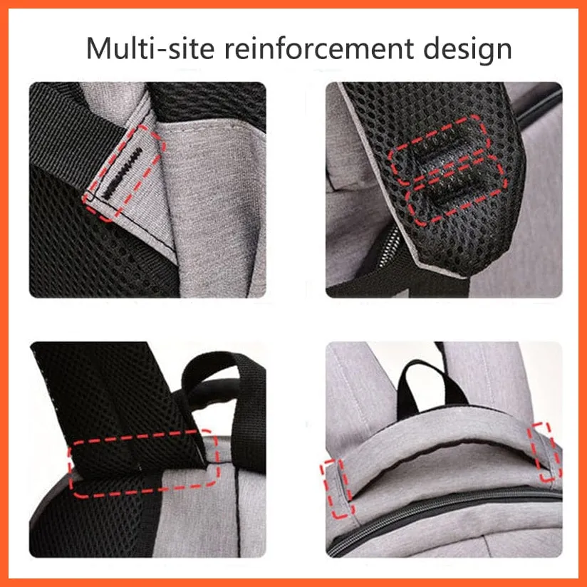 Waterproof Laptop Backpack With Various Compartments