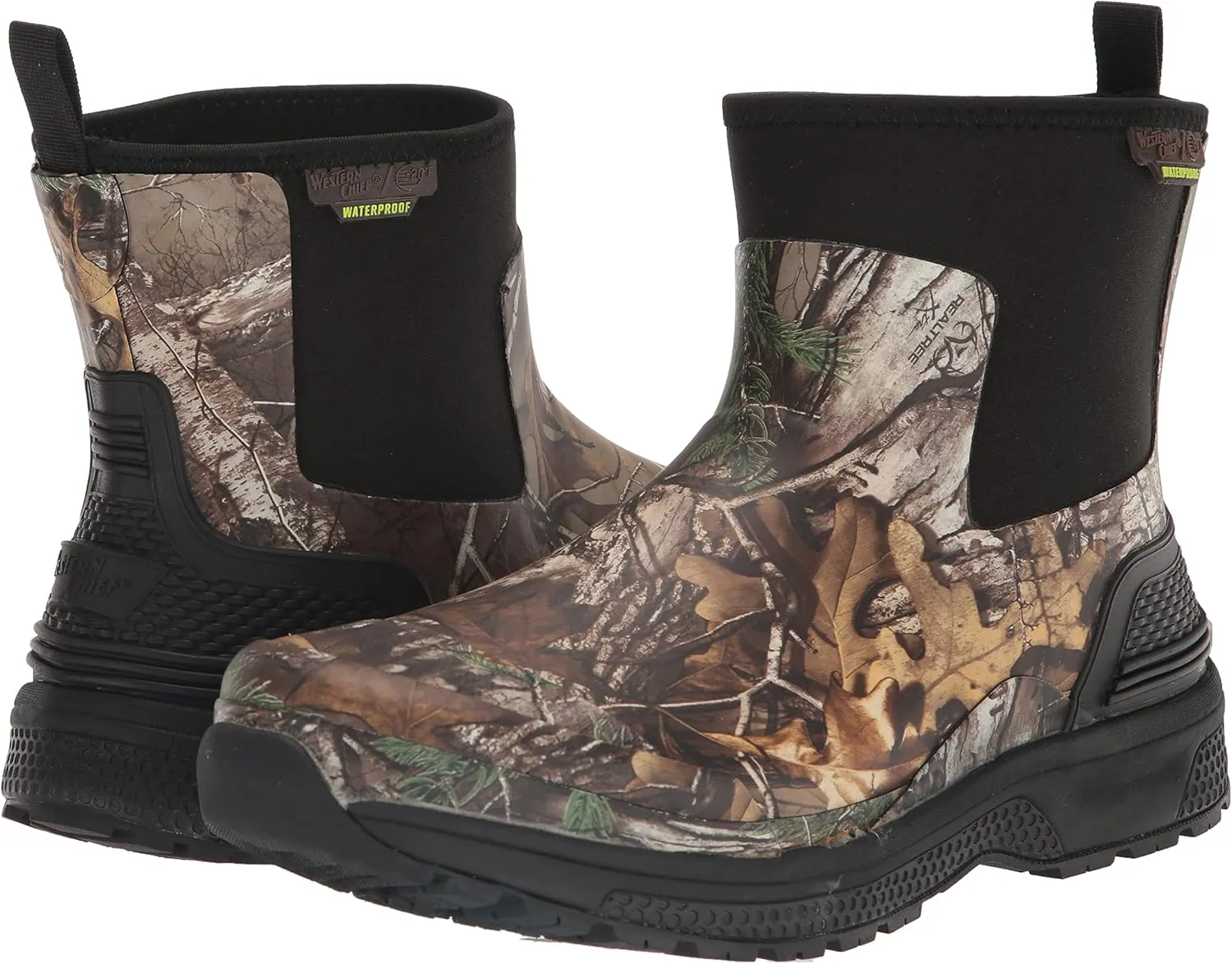 Western Chief Men's Waterproof Neoprene Ankle Rain Boot