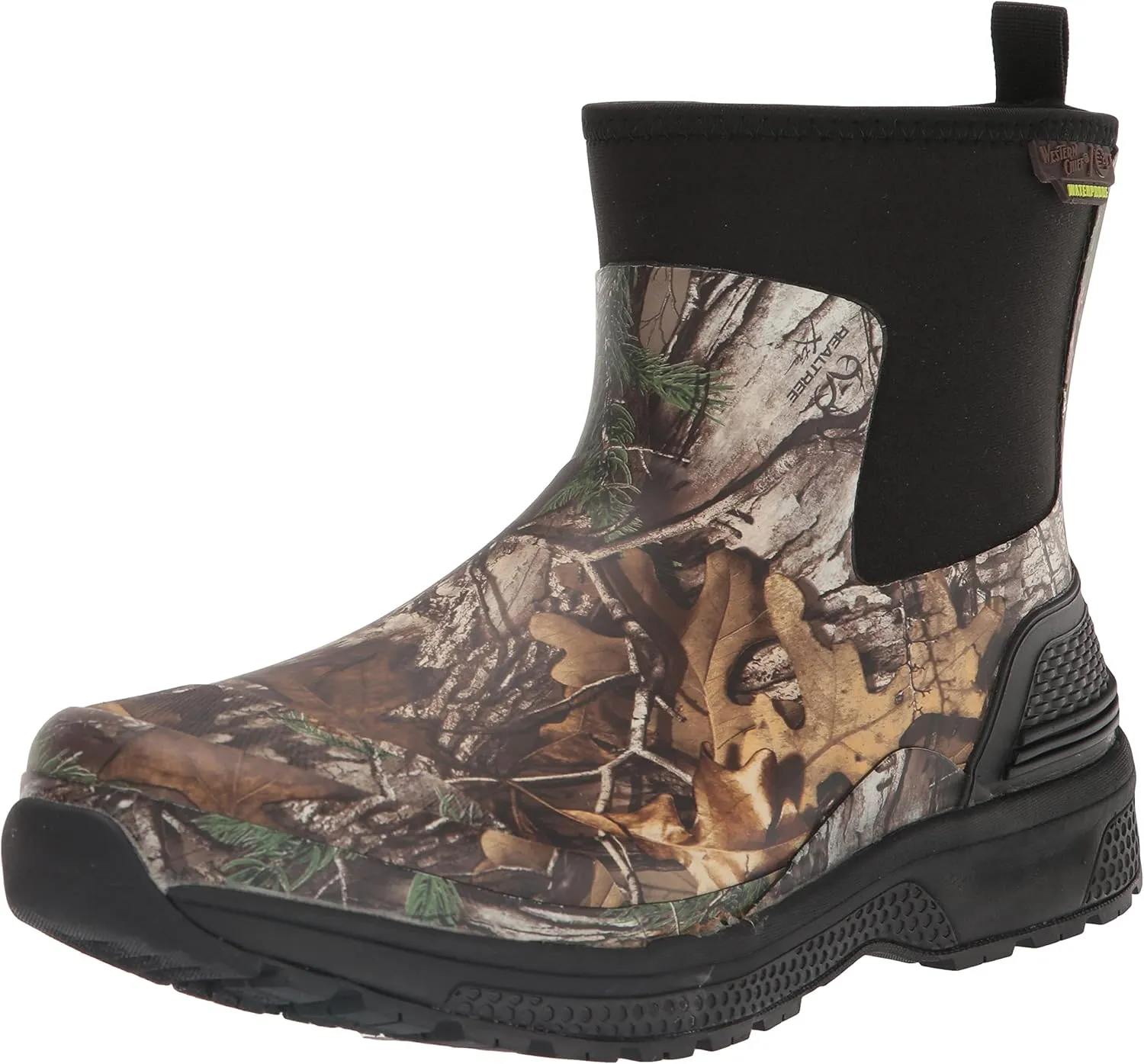 Western Chief Men's Waterproof Neoprene Ankle Rain Boot