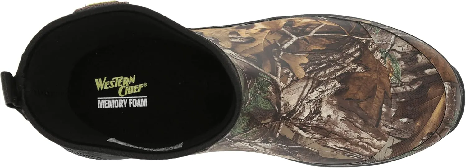 Western Chief Men's Waterproof Neoprene Ankle Rain Boot