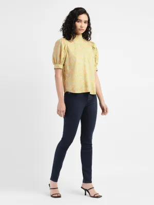 Women's 311 Navy Blue Skinny Fit Mid Rise Jeans