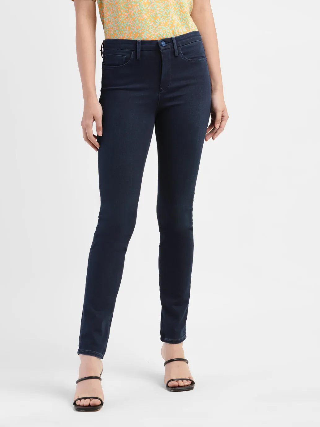 Women's 311 Navy Blue Skinny Fit Mid Rise Jeans