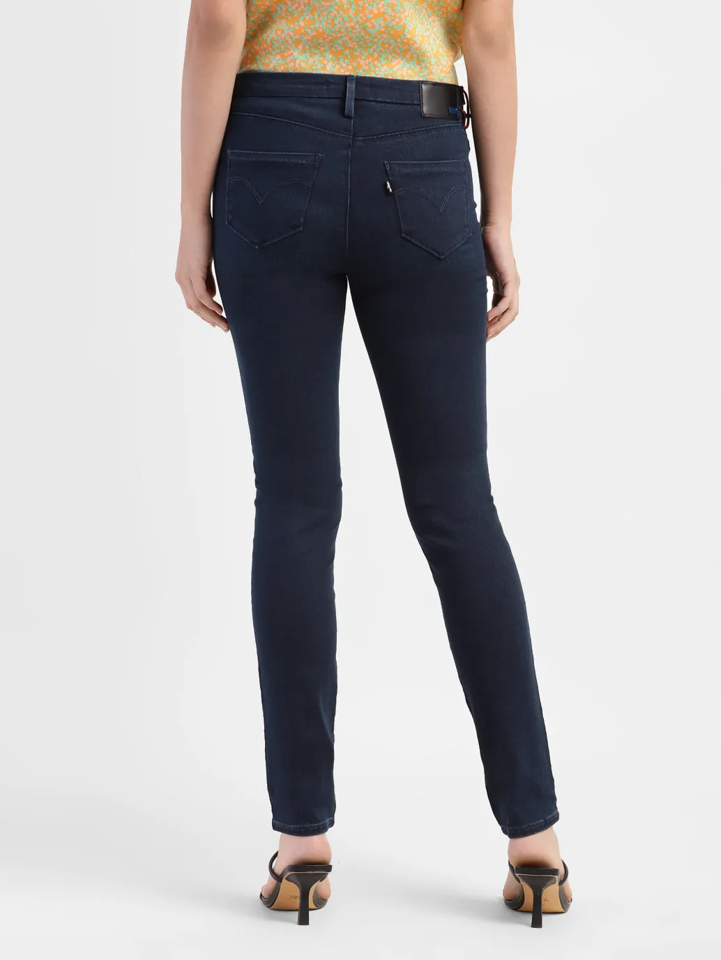 Women's 311 Navy Blue Skinny Fit Mid Rise Jeans