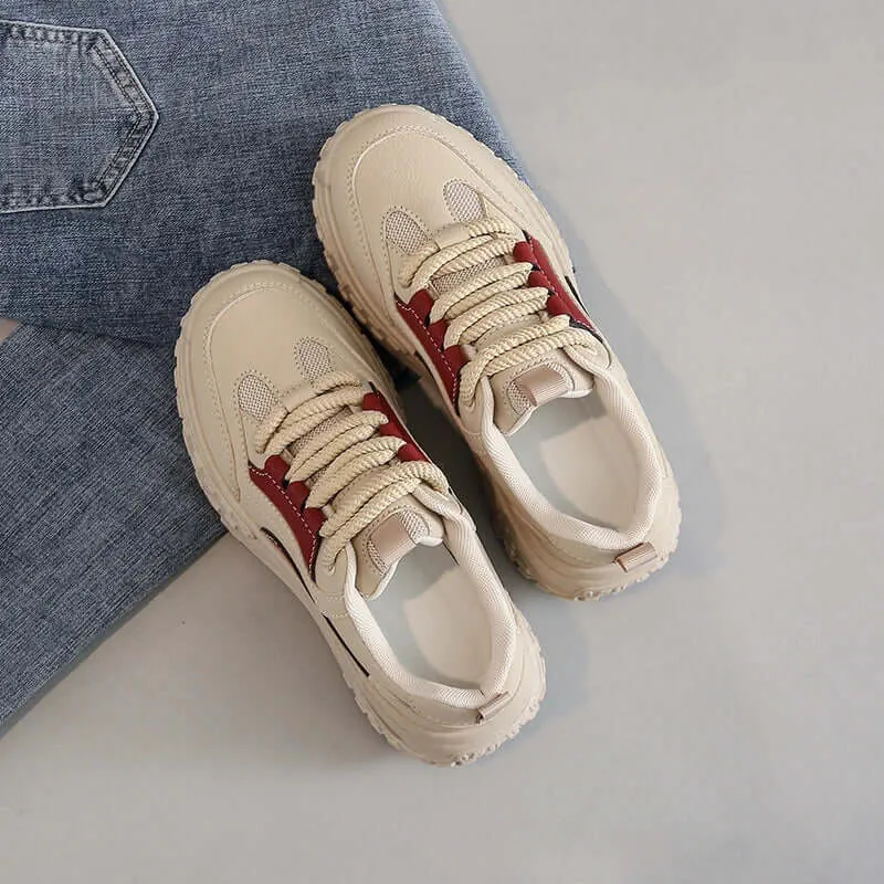 Women's Comfortable Thick Sole Sneakers