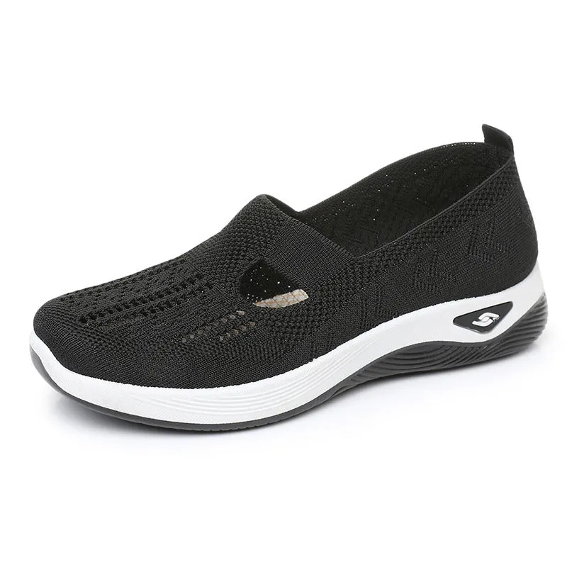 Women's Lightweight Breathable Mesh Slip-On Sneakers